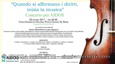 Concerto per AIDOS, 2011 Immagine 1